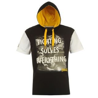 Everlast Kapucnis Póló - Fekete/Szürke/Sárga 4.499-