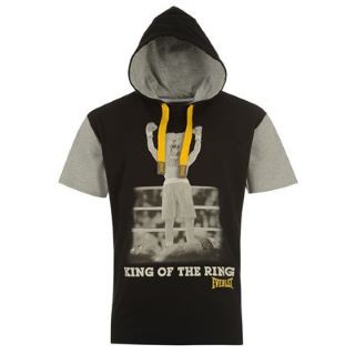 Everlast Kapucnis Póló - Fekete/Szürke 4.499-